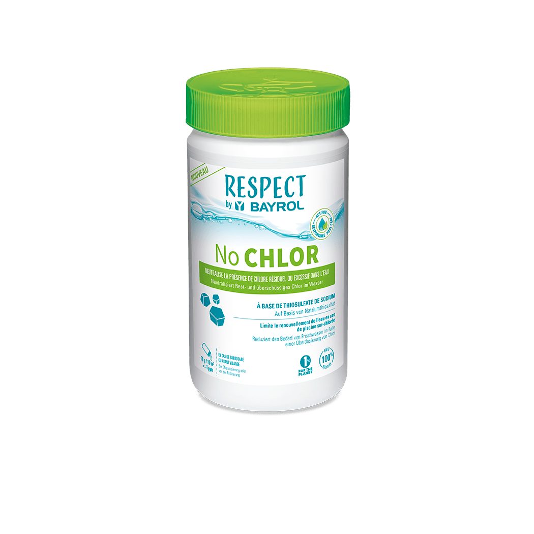 BAYROL Senza CLORO Efficace neutralizzazione dei disinfettanti