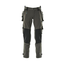 Pantaloni con tasche appese, pantalone stretch, antracite scuro