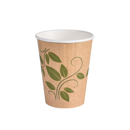 Un bicchiere termico a doppia parete Deli-Schale Crystal trasparente della Duni GmbH è rappresentato su uno sfondo bianco. L'isolamento a doppia parete mantiene le bevande calde o fredde a lungo.