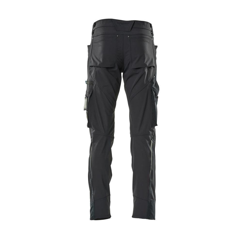 Pantaloni, ULTIMATE STRETCH, pantaloni leggeri, nero-blu
