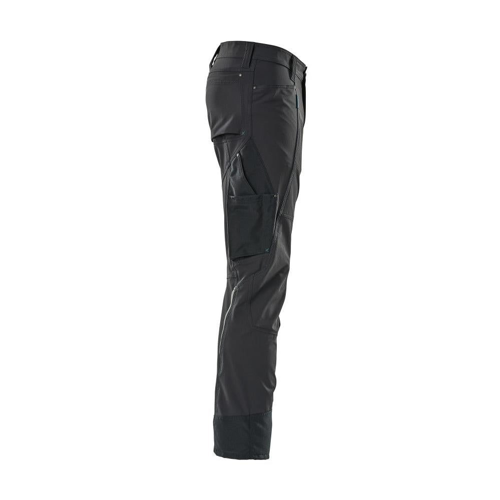 Pantaloni, ULTIMATE STRETCH, pantaloni leggeri, nero-blu