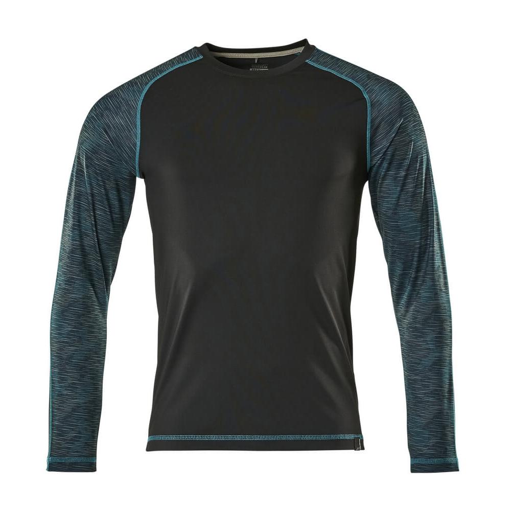 T-shirt, manica lunga, traspirante. maglietta