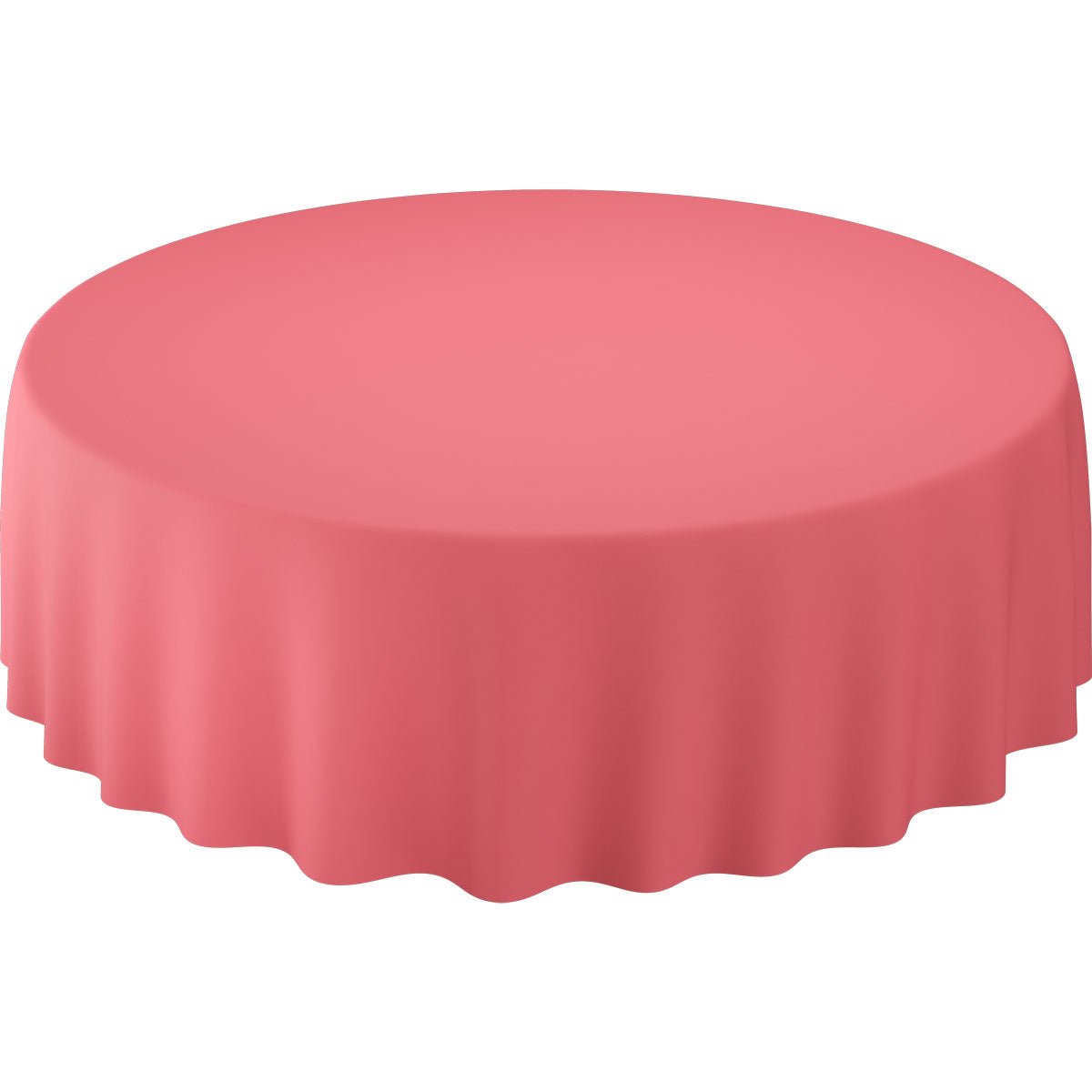 Le tovaglie Evolin Ø 240 cm rotonde di Duni GmbH sono realizzate in elegante tessuto rosa unicolore, che si drappeggia meravigliosamente sui tavoli rotondi - perfette come tovaglie eleganti per occasioni di prestigio.