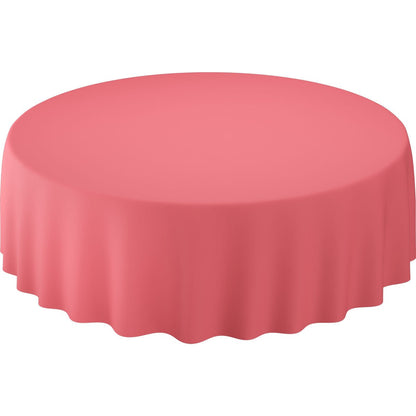 Le tovaglie Evolin Ø 240 cm rotonde di Duni GmbH sono realizzate in elegante tessuto rosa unicolore, che si drappeggia meravigliosamente sui tavoli rotondi - perfette come tovaglie eleganti per occasioni di prestigio.