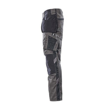 Pantaloni con tasche appese, pantaloni leggeri, antracite scuro/nero
