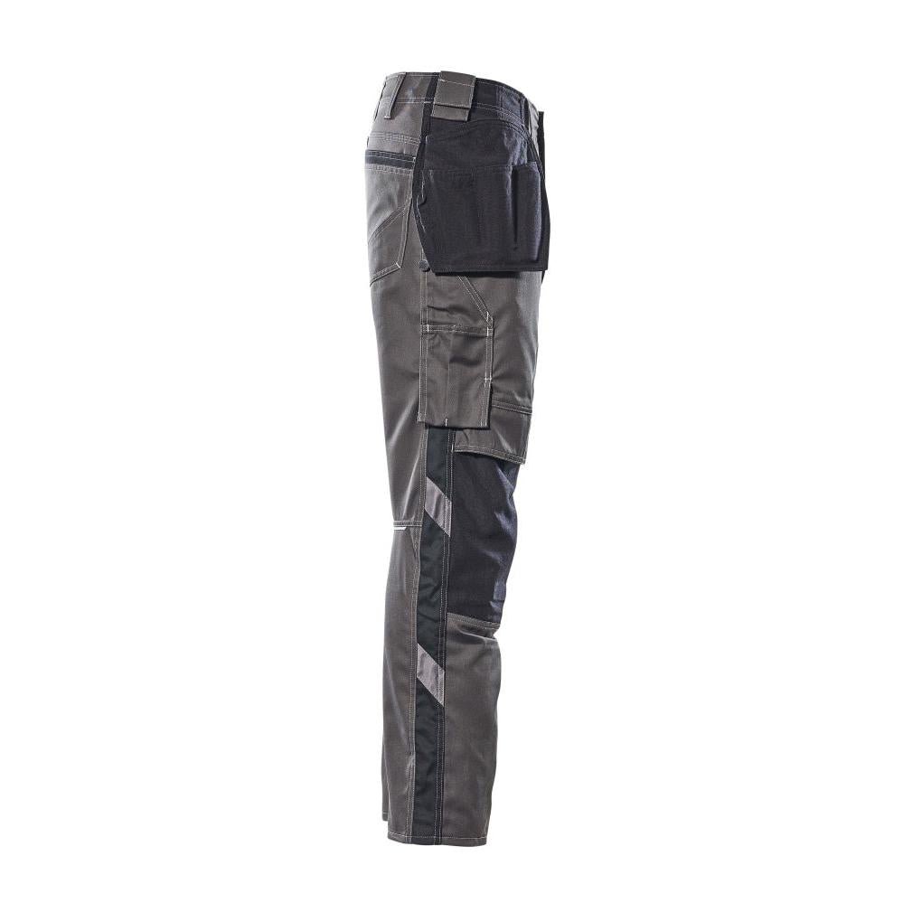 Pantaloni con tasche appese, pantaloni leggeri, antracite scuro/nero