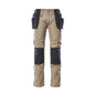 Pantaloni con tasche appese, pantaloni leggeri, kaki chiaro/nero