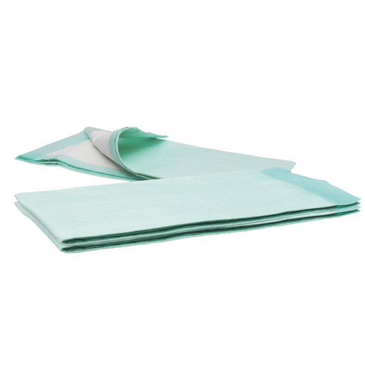 Tampone medico MaiMed 60x90 cm Cuscino extra non sterile in fiocchi di fluff 60x90 cm 2x25 pz/scatola verde | Scatola (50 pezzi)