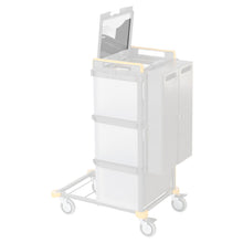 VERMOP supporto per piano di lavoro trasparente, 34 x 24 x 0,3 cm