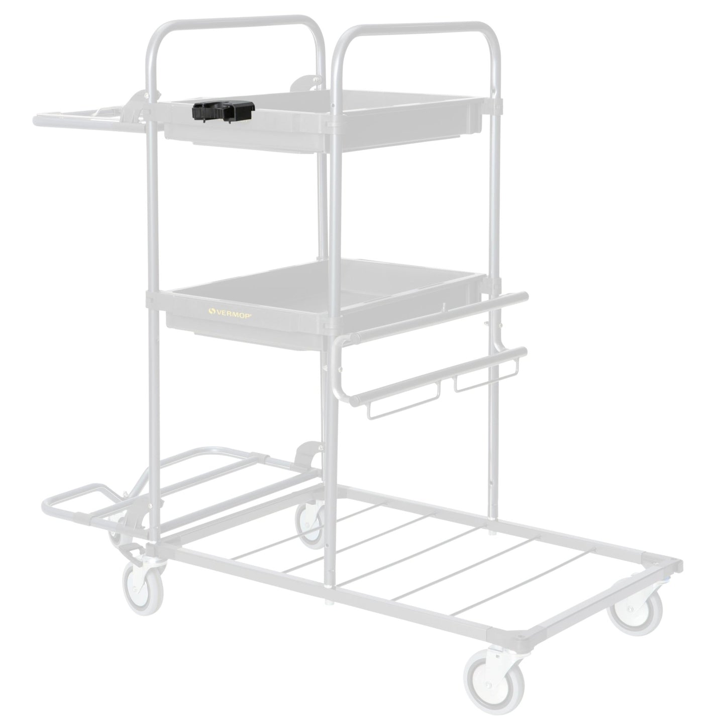 Supporto per manico VERMOP laterale Ø 22-30mm, 9 x 7 x 4 cm | 1 pezzo 