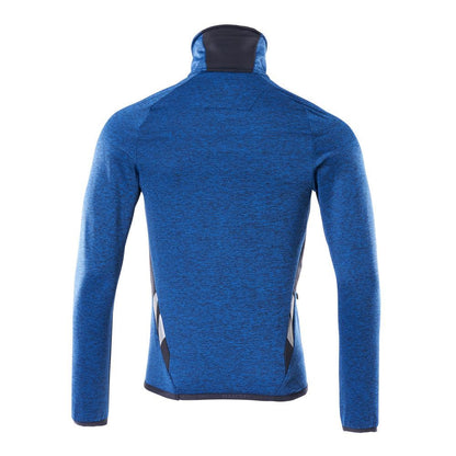 Maglia in pile con giacca in micropile con zip corta