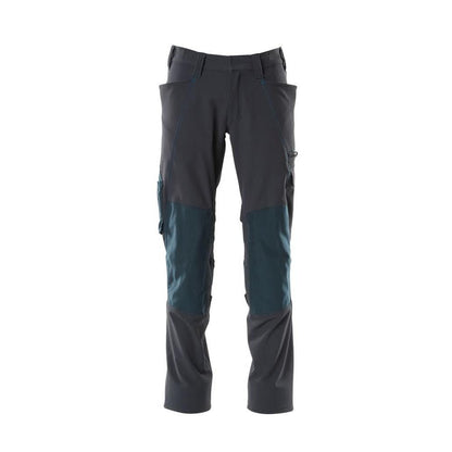 Pantaloni, tasche al ginocchio, pantaloni ULTIMATE STRETCH, nero-blu