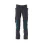 Pantaloni, tasche al ginocchio, pantaloni ULTIMATE STRETCH, nero-blu