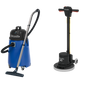 Monospazzola Numatic HFM1515R/ESM set 5B con aspiratore ad acqua WV800-2 e PadLoc Trei | Confezione (1 pezzo)