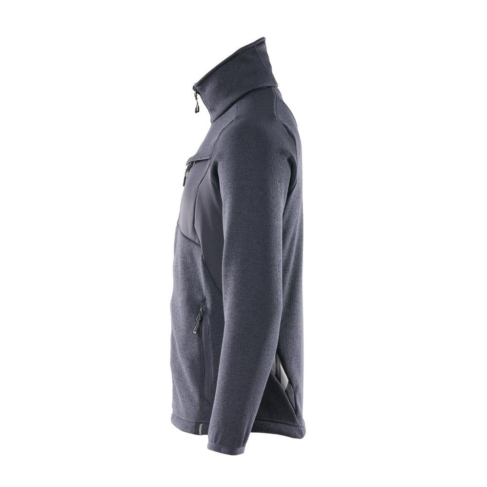Maglione lavorato a maglia con cardigan con cerniera