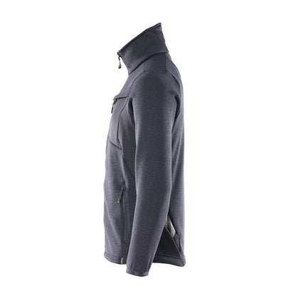 Maglione lavorato a maglia con cardigan con cerniera