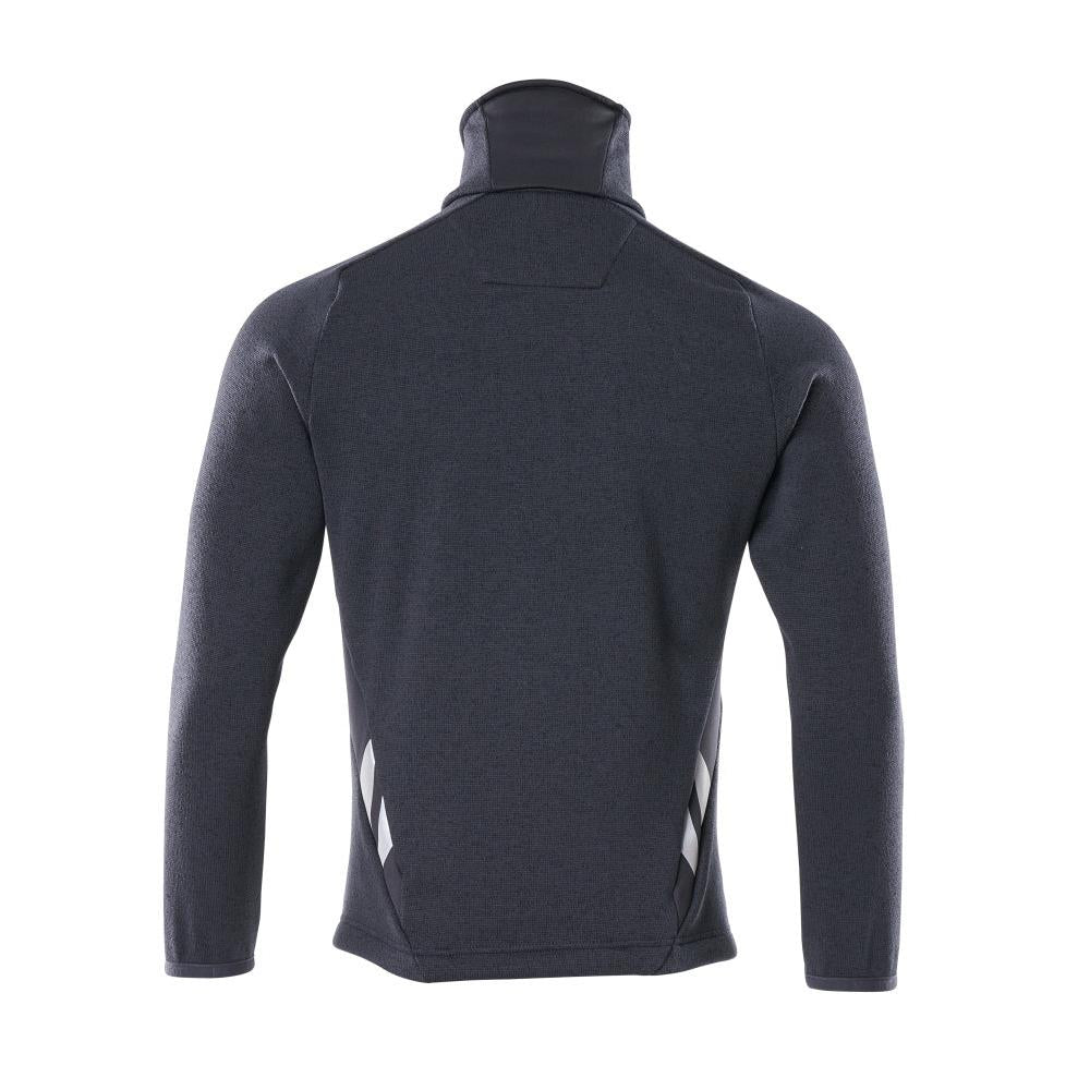 Maglione lavorato a maglia con cardigan con cerniera