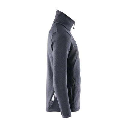 Maglione lavorato a maglia con cardigan con cerniera