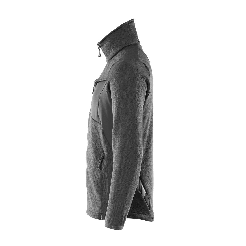 Maglione lavorato a maglia con cardigan con cerniera