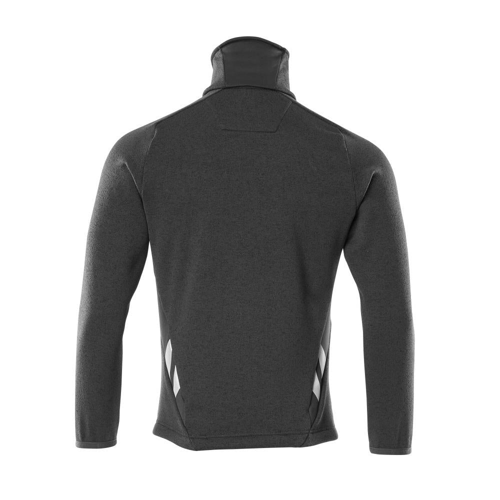 Maglione lavorato a maglia con cardigan con cerniera
