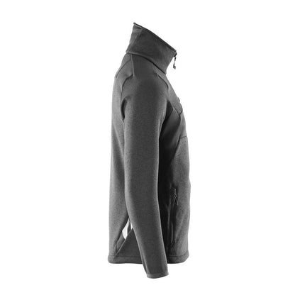 Maglione lavorato a maglia con cardigan con cerniera