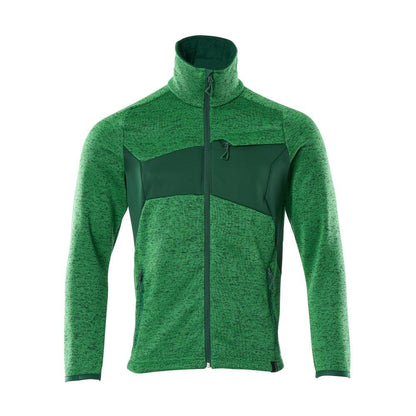 Maglione lavorato a maglia con cardigan con cerniera
