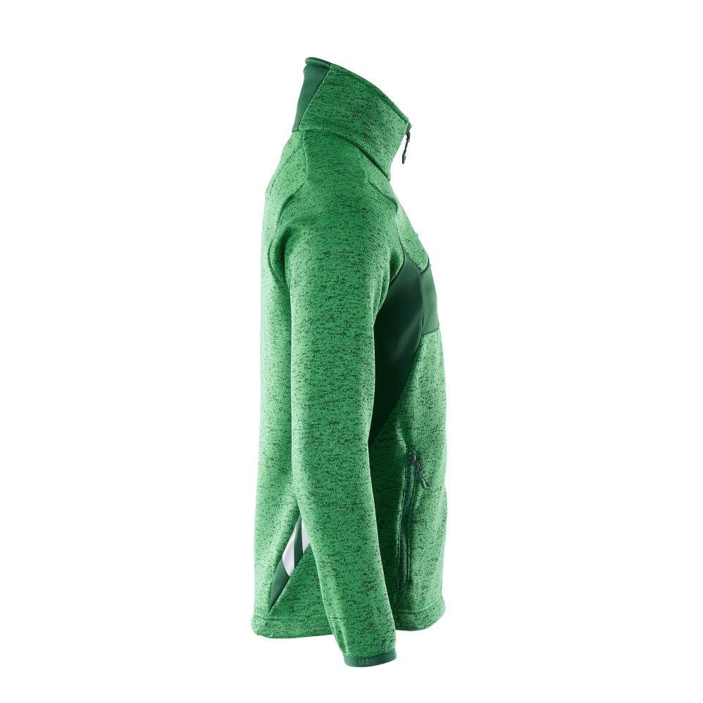 Maglione lavorato a maglia con cardigan con cerniera