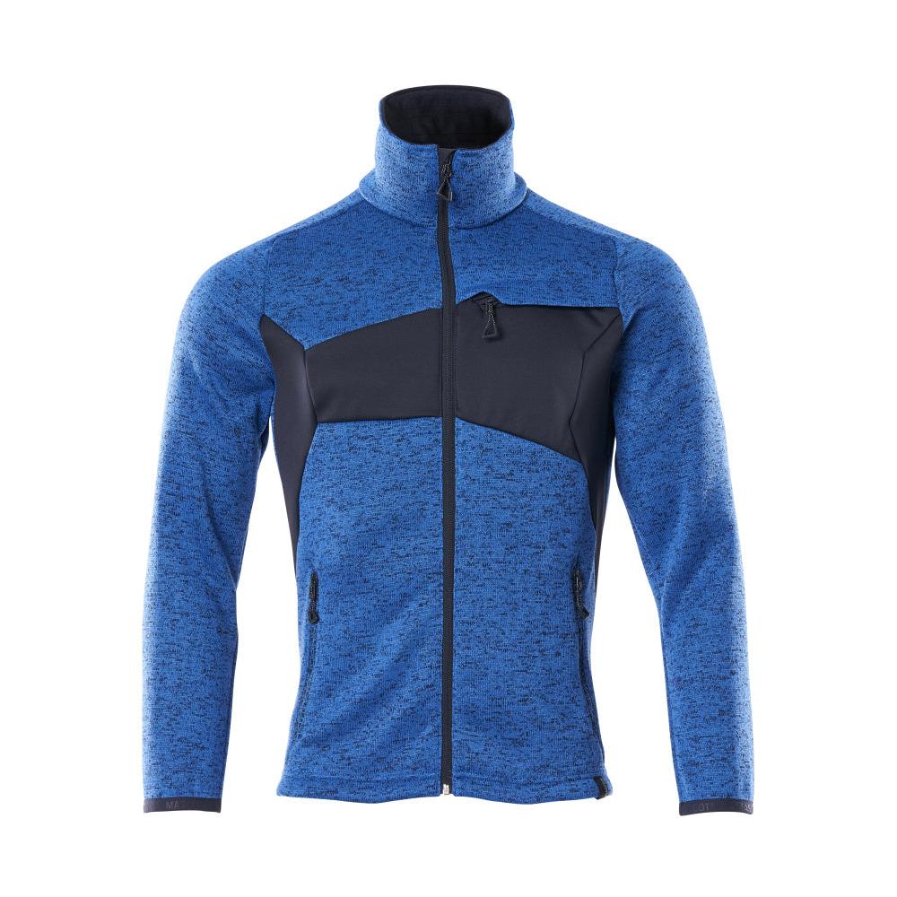 Maglione lavorato a maglia con cardigan con cerniera