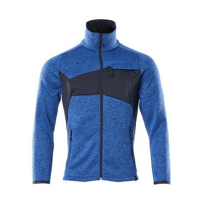 Maglione lavorato a maglia con cardigan con cerniera