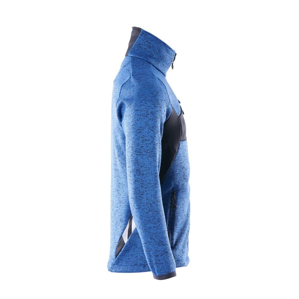 Maglione lavorato a maglia con cardigan con cerniera