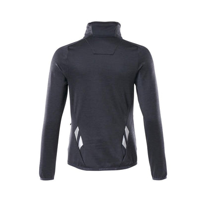 Pullover in pile con zip, giacca in micropile da donna
