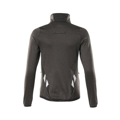 Pullover in pile con zip, giacca in micropile da donna