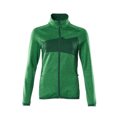Pullover in pile con zip, giacca in micropile da donna