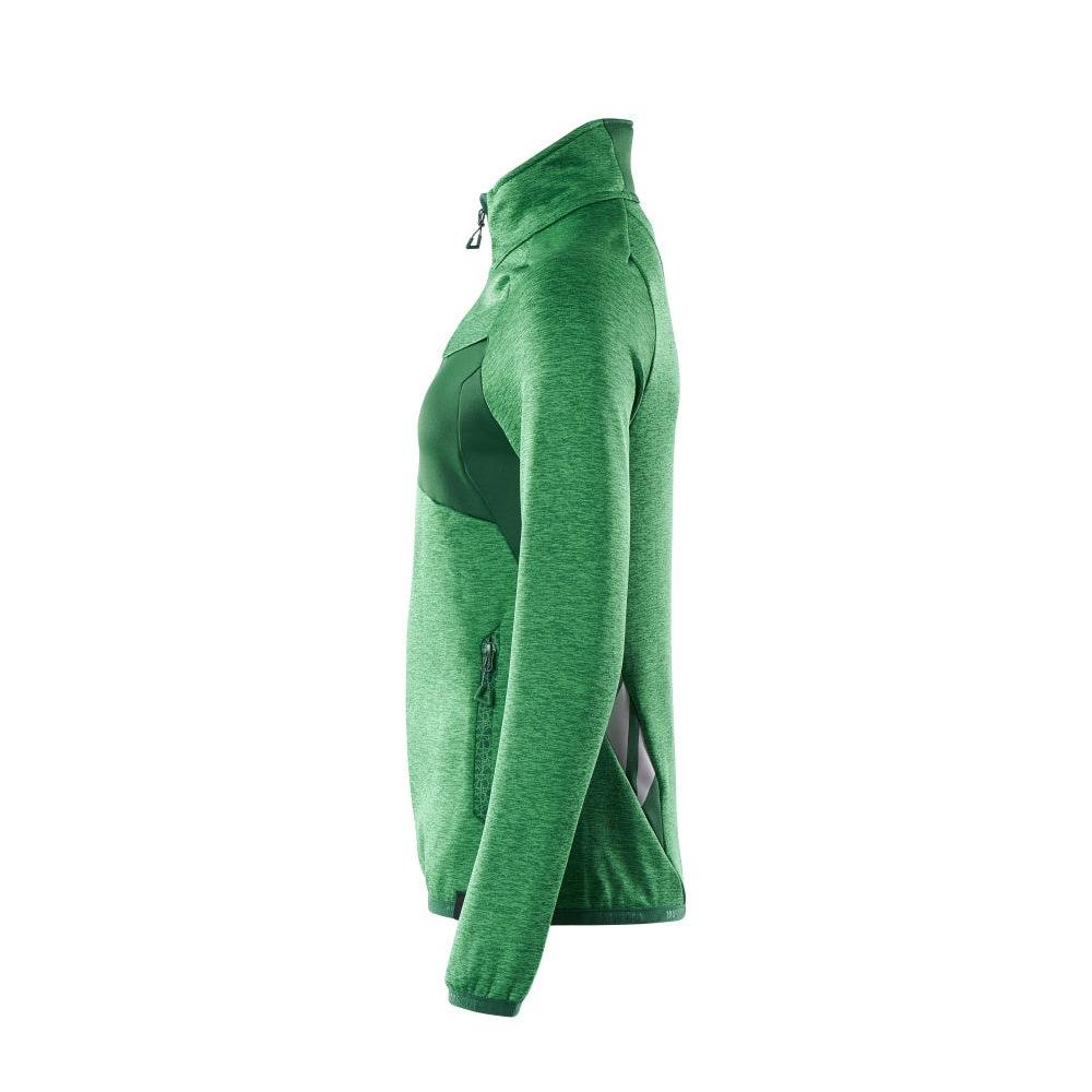 Pullover in pile con zip, giacca in micropile da donna