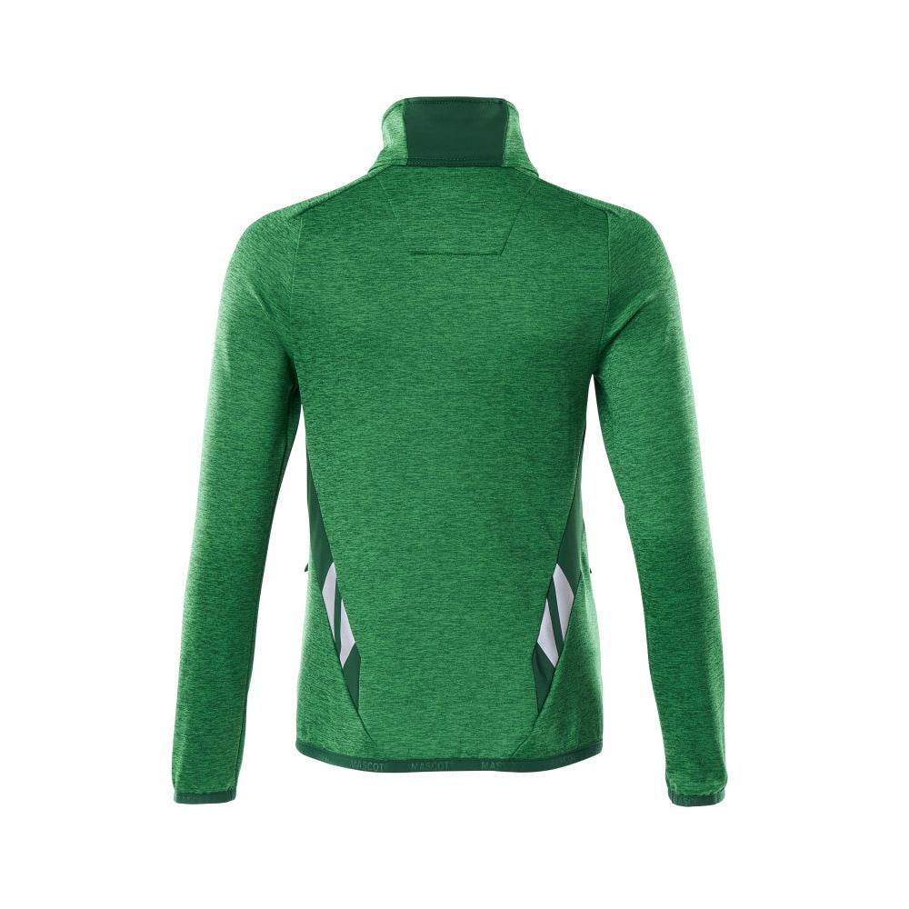 Pullover in pile con zip, giacca in micropile da donna