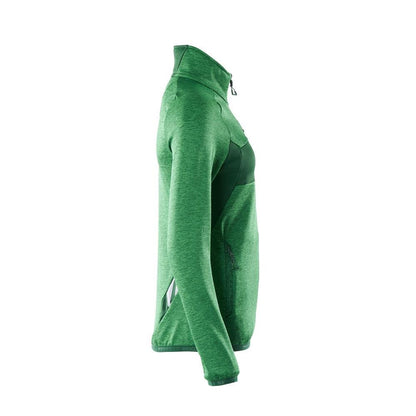 Pullover in pile con zip, giacca in micropile da donna