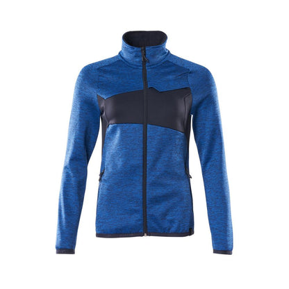 Pullover in pile con zip, giacca in micropile da donna