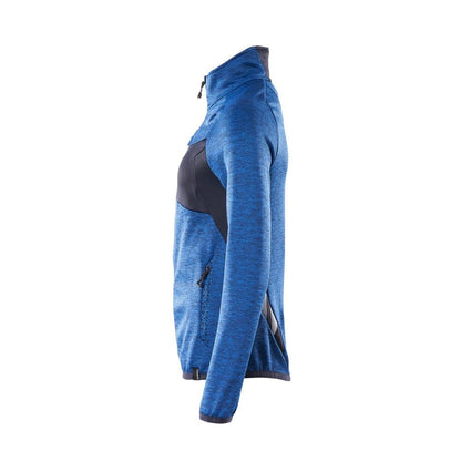 Pullover in pile con zip, giacca in micropile da donna
