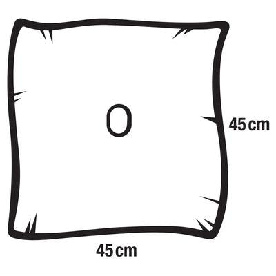 Foliodrape Elastico 45x45 5 P96St polsino non sterile | Confezione (96 pezzi)