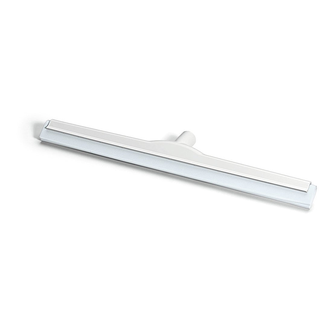 Il Nölle Profi Brush HACCP tergipavimento 60 cm, rinforzato in fibra di vetro, bianco (1 pezzo) di Nölle Profi Brush Bürsten- & Pinseltechnik e.K. dispone di una lama di gomma piatta e una presa centrale - ideale per la pulizia igienica del pavimento.
