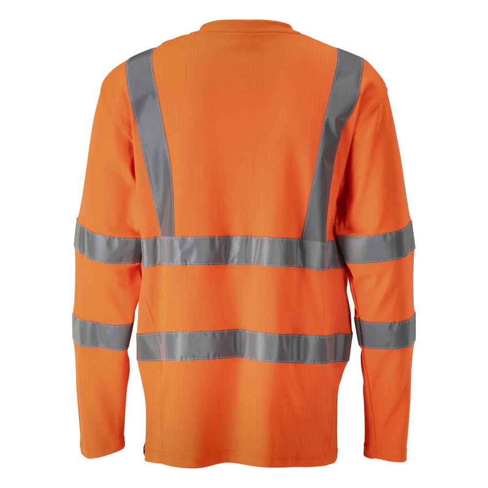 T-shirt, scollo a V, maglietta a maniche lunghe