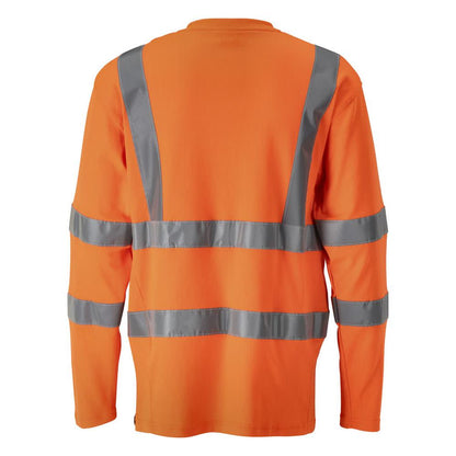 T-shirt, scollo a V, maglietta a maniche lunghe