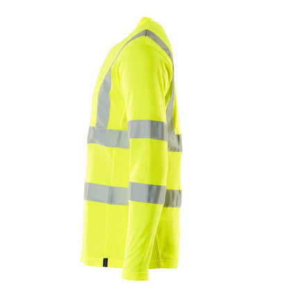 T-shirt, scollo a V, maglietta a maniche lunghe