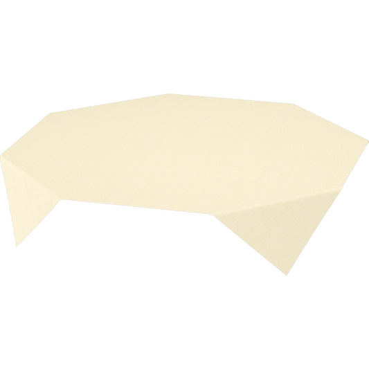 Die Dunisilk MD Tischdecke 84x84 cm Linnea creme von Duni GmbH bietet elegante Tischdekoration. Ihre beige, glatte und wasserabweisende Oberfläche eignet sich perfekt für stilvolle Anlässe. Erhältlich im Pack (20 Stück).