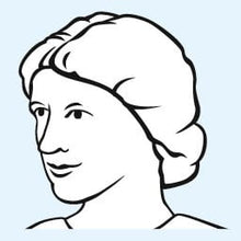 Foliodress Cap Comf Dino unst P100 | Confezione (100 pezzi)