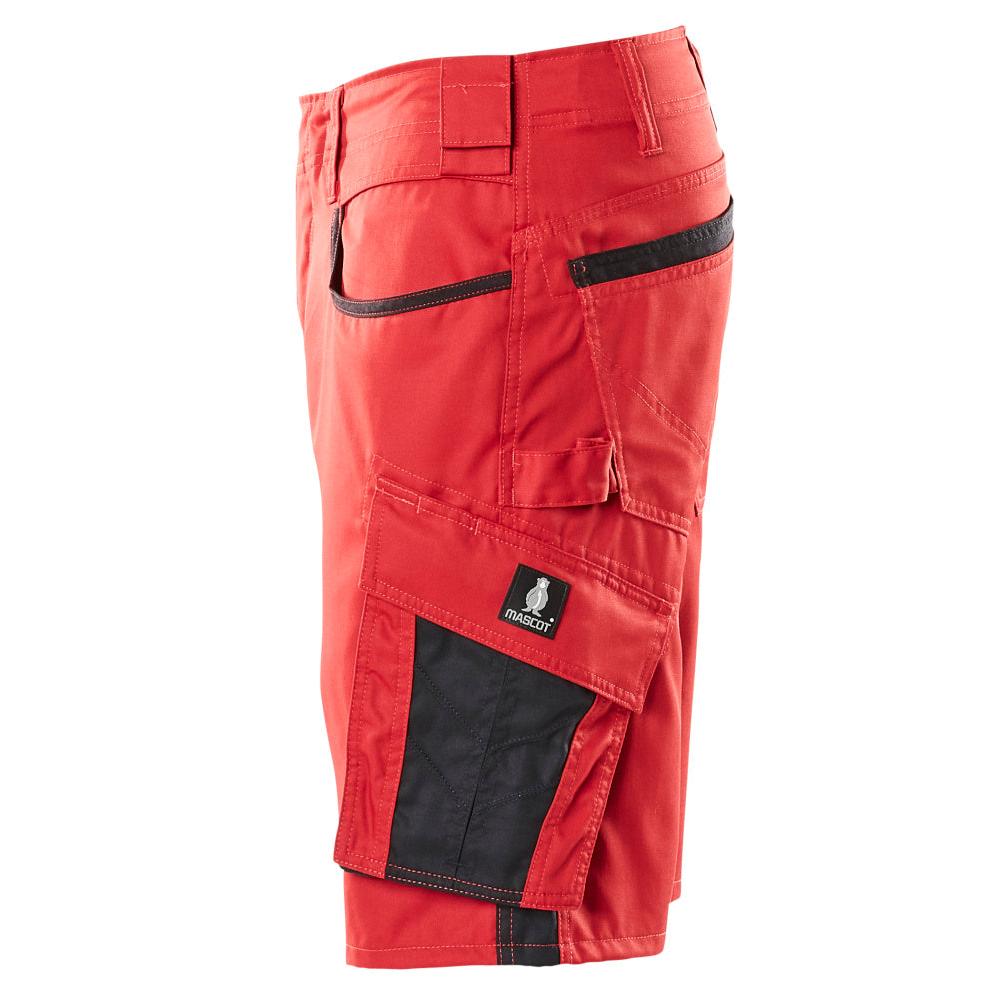 Pantaloncini, pantaloncini leggeri, rosso/nero