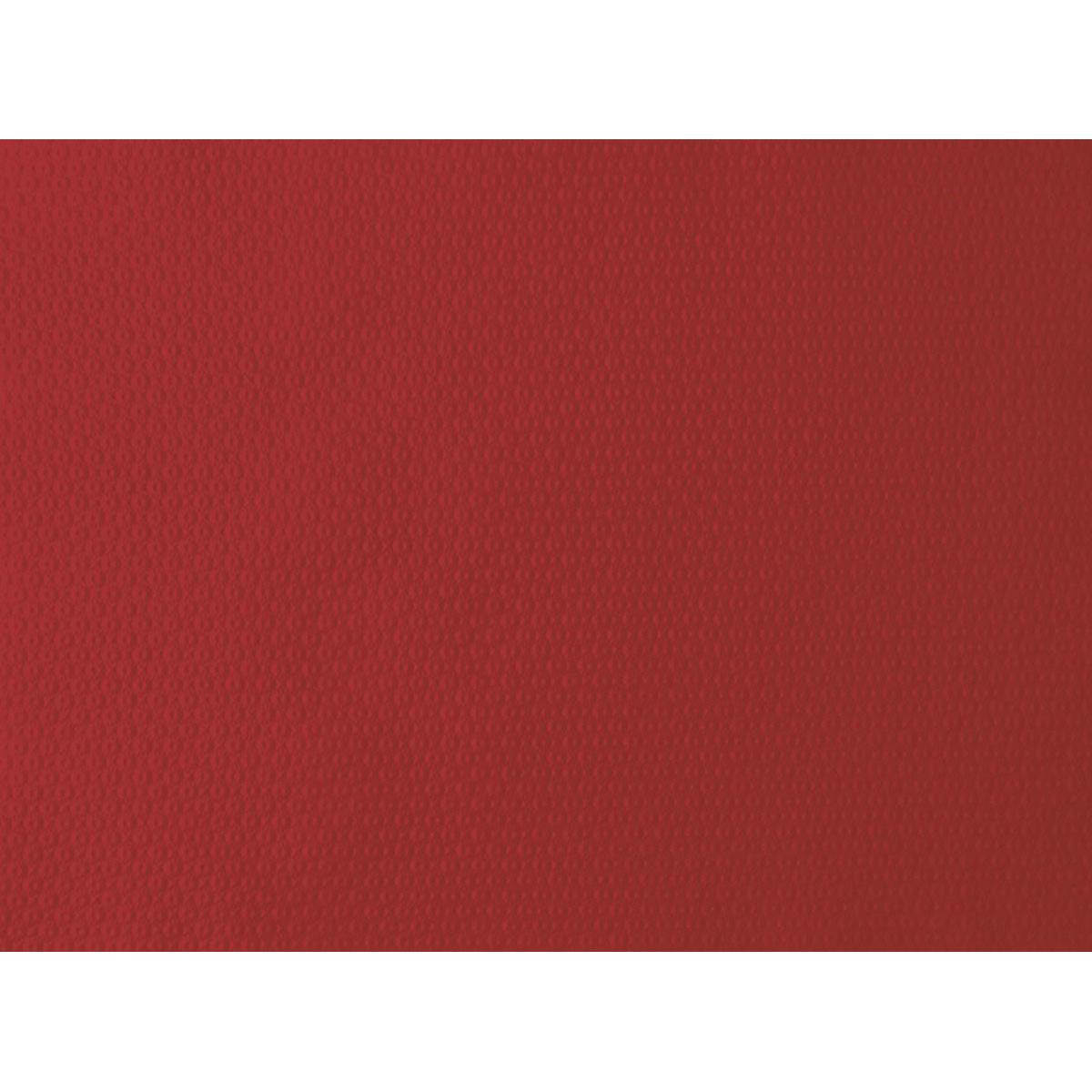 Un primo piano dei tovagliette di carta color bordeaux 30x40 cm di Duni GmbH, caratterizzate da una struttura discreta e uniforme - ideali per occasioni festive. Disponibili in una confezione da 500 pezzi.