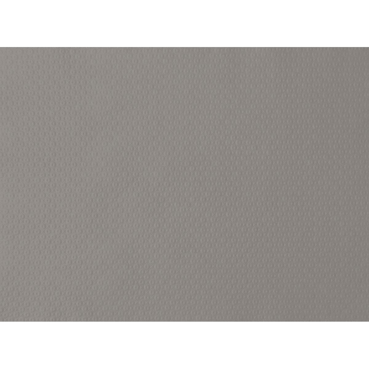 Un primo piano della superficie strutturata grigio granito con un motivo a punti discreto, che mostra il colore uniforme dei tovagliette di carta eleganti e pratiche 30x40 cm, confezione (500 pezzi) della Duni GmbH.