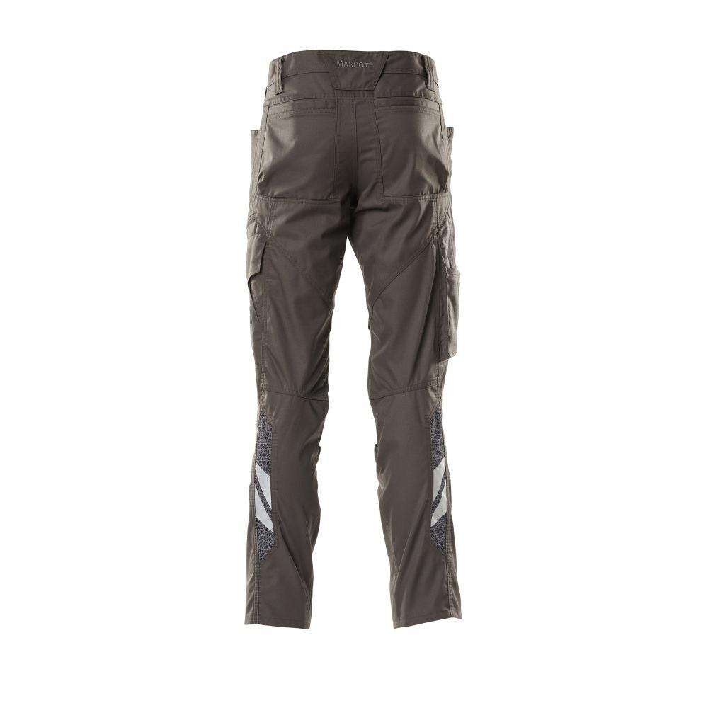 Pantaloni con tasche al ginocchio, pantalone extra leggero, antracite scuro