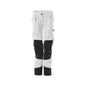 Pantaloni con tasche al ginocchio, donna, pantaloni Pearl, bianco